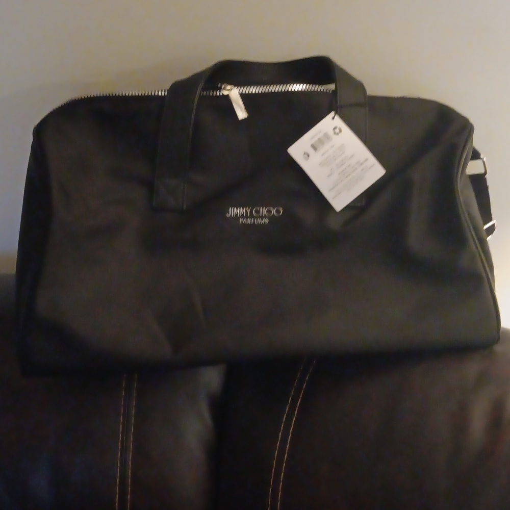 Jimmy Choo Black Travel Bag